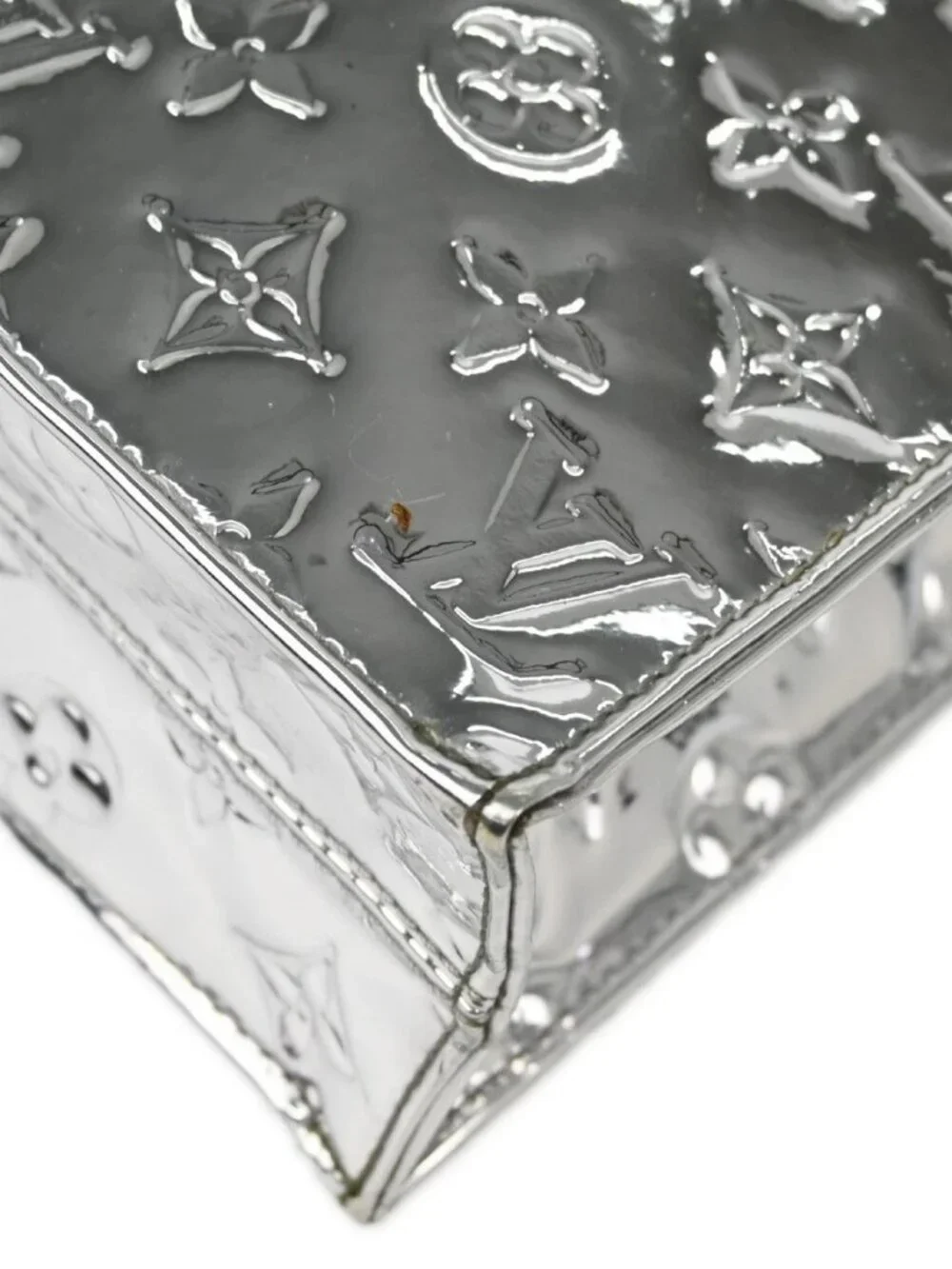 Louis Vuitton Silver Monogram Miroir